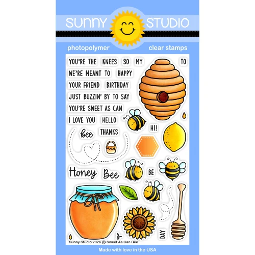 Sweet As Can Bee Stamp Set