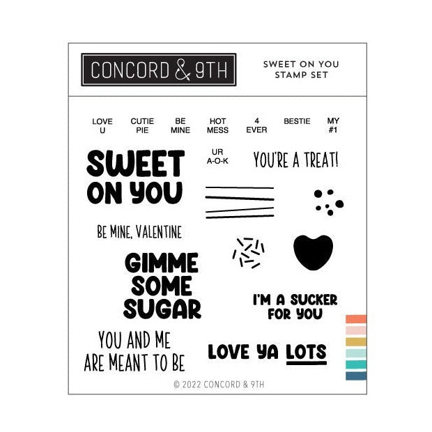 Sweet On You Stamp Set