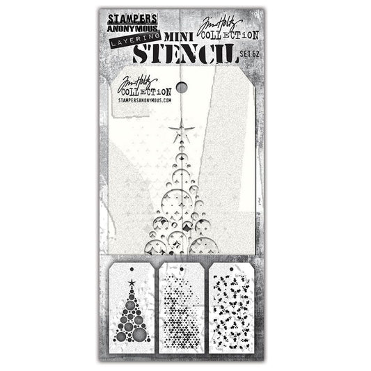 Mini Layering Stencil Set #62