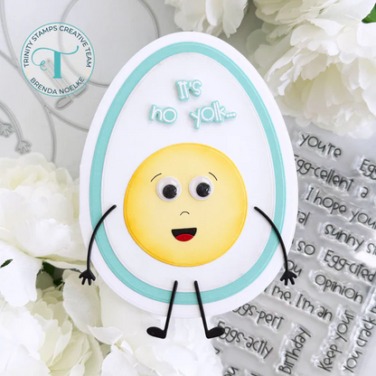 Egg-ceptional Sentiments Stamp Set 