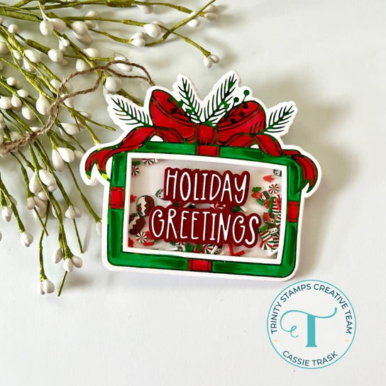 Mini Winter Greetings Die Set 