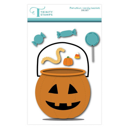 Pumpkin Candy Bucket Die