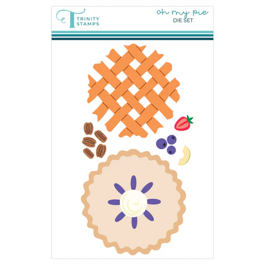 Oh My Pie Die Set - Circle Card Add-On Dies