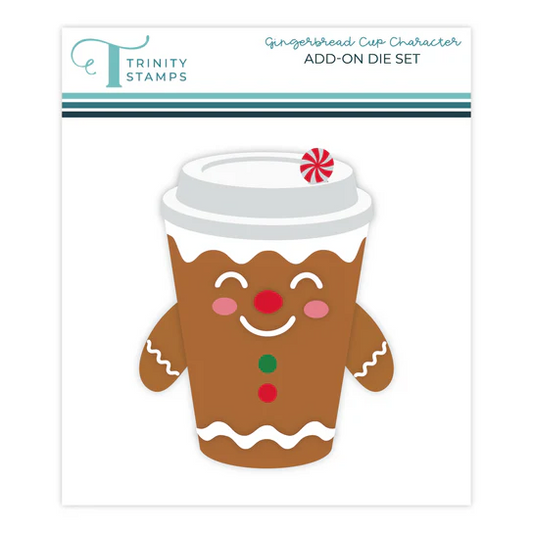 Cup Character - Gingerbread Add-On Dies