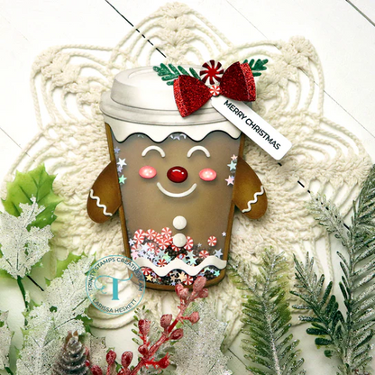 Cup Character - Gingerbread Add-On Dies