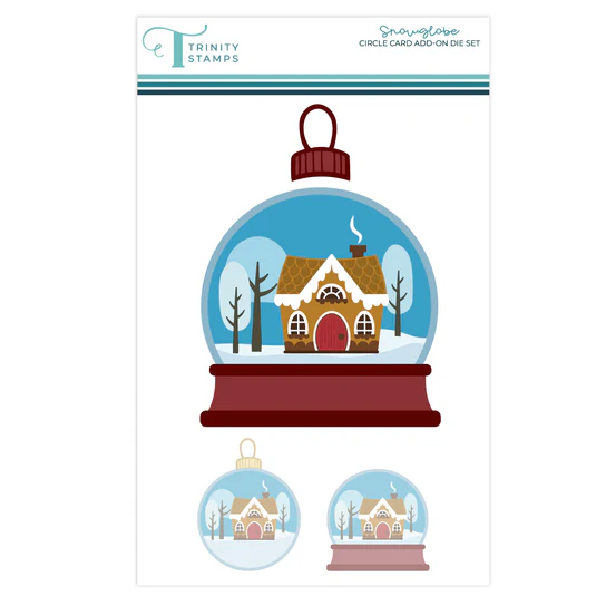 Snowglobe Circle Card Add-On Dies