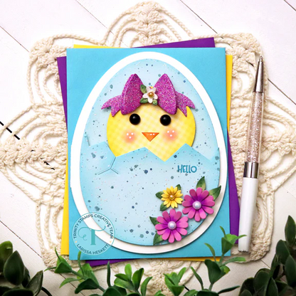 Egg-Shaped Card Dies