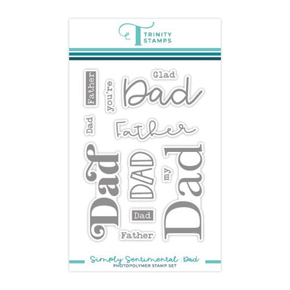 Simply Sentimental - Dad Stamp Set 