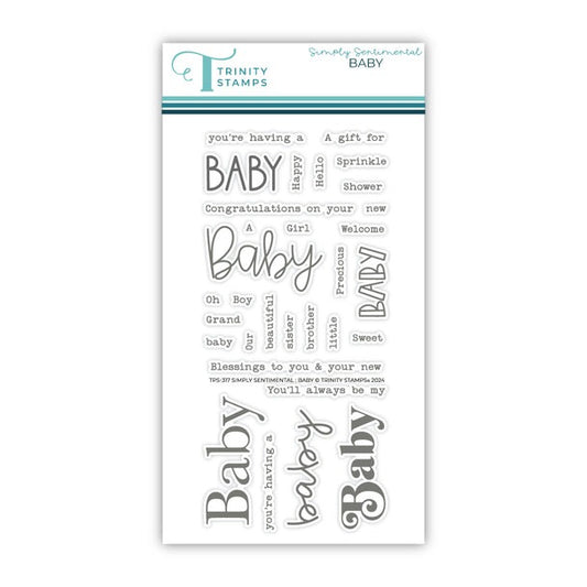 Simply Sentimental - Baby Stamp Set 