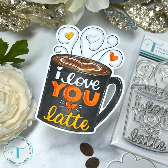 Love you a Latte Stamp