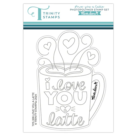 Love you a Latte Stamp