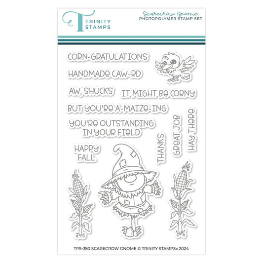 Scarecrow Gnome Stamp Set 