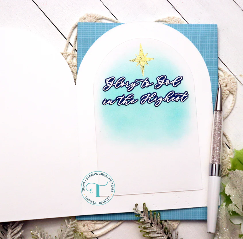 Elegant Christmas Sentiments Stamp Set 