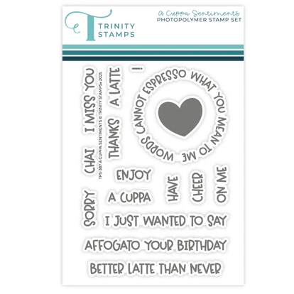 A Cuppa Sentiments Stamp Set 