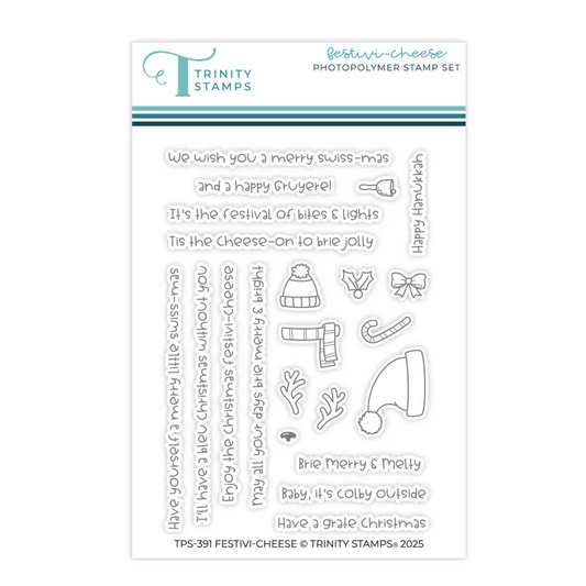 Festivi-cheese Stamp Set 