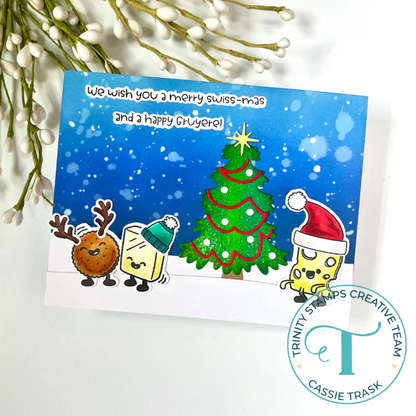 Festivi-cheese Stamp Set 