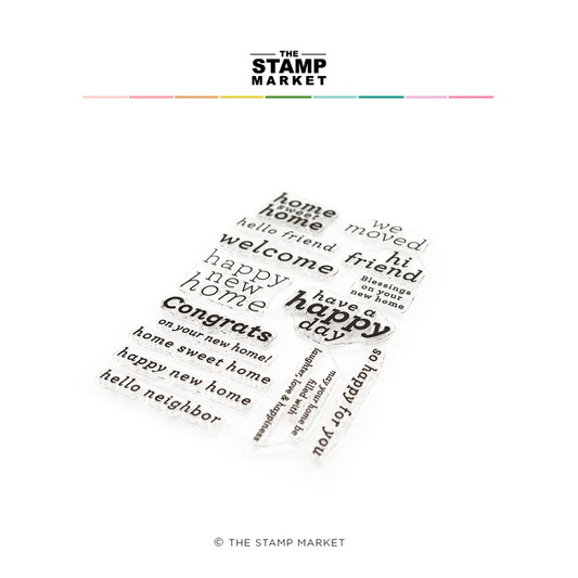 Happy Home Stamp Set 