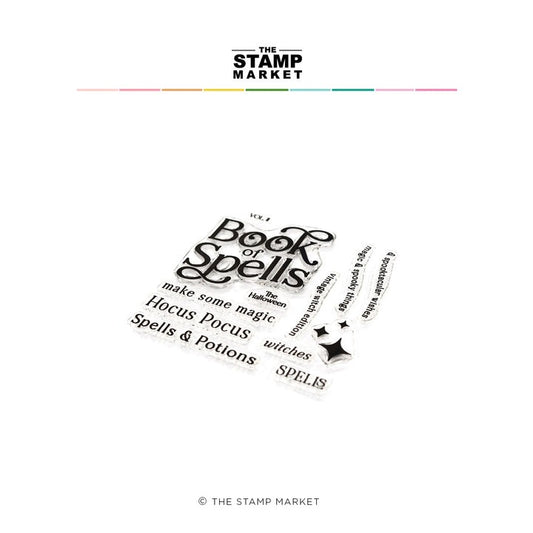 Book Of Spells Stamp Set