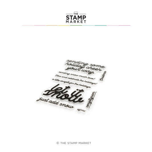 Sending Some Cheer Confettigram Stamp Set