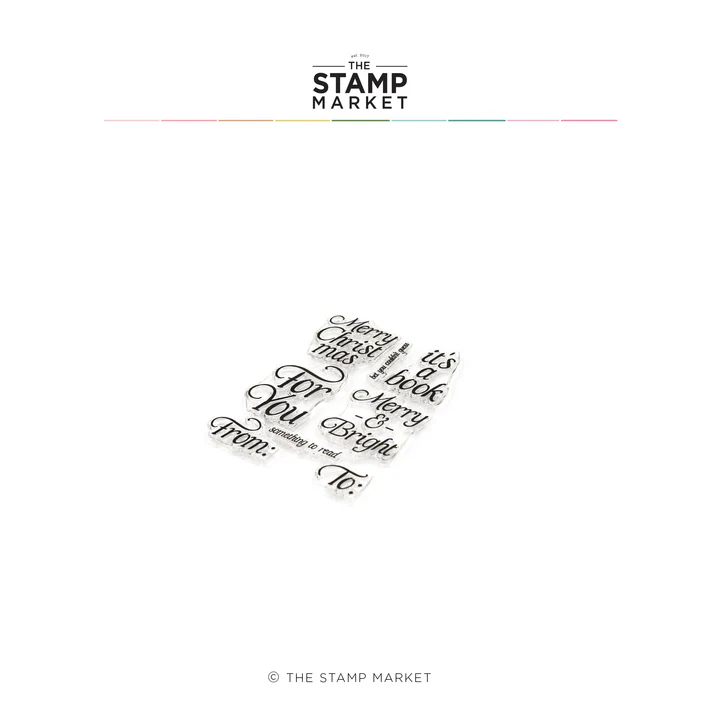 It's A Book Stamp Set