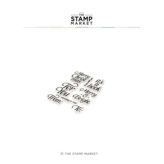 It's A Book Stamp Set