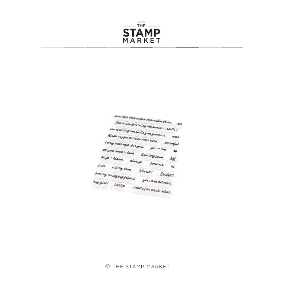 Little Love Notes Stamp 