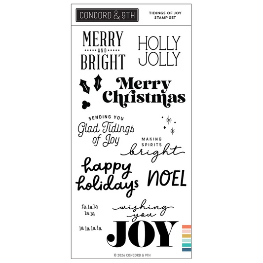 Tidings of Joy Stamp Set