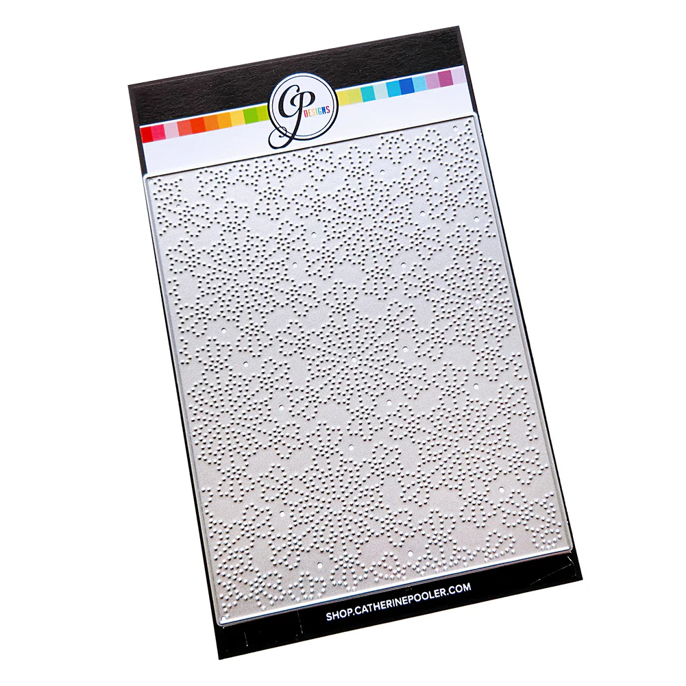 Tin Punch Snowflakes Cover Plate Die