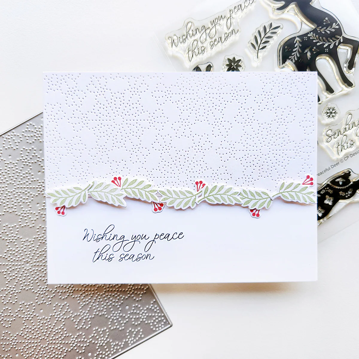 Tin Punch Snowflakes Cover Plate Die