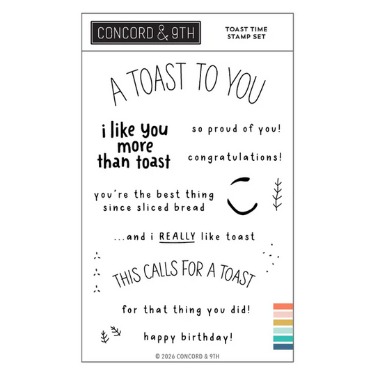 Toast Time Stamp Set