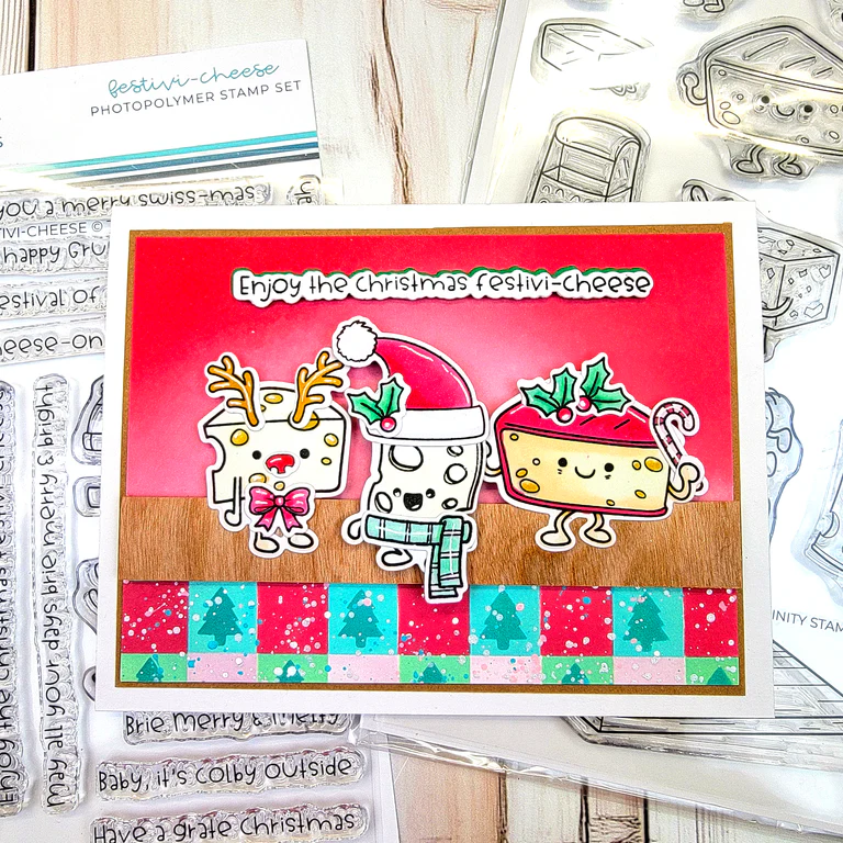 Festivi-cheese Stamp Set 