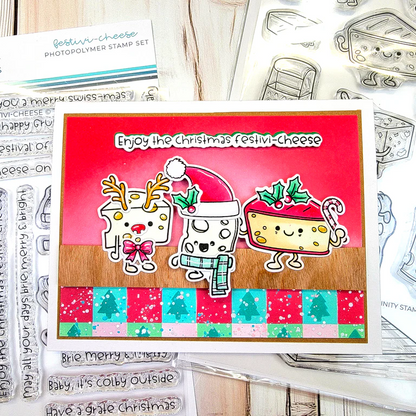 Festivi-cheese Stamp Set 