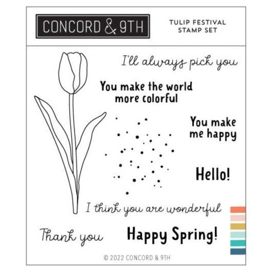 Tulip Festival Stamp Set 