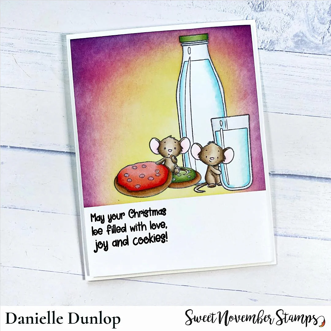 Milk and Cookies Stamp Set