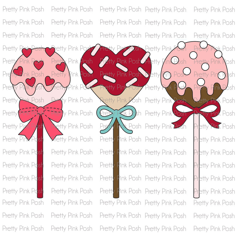 Valentine Cake Pop Dies