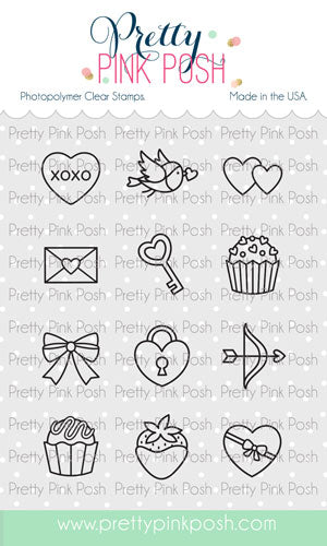 Valentine Icons Stamp Set