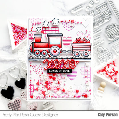 Valentine Train Stamp Set