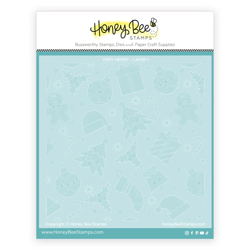 Very Merry Stencil Set