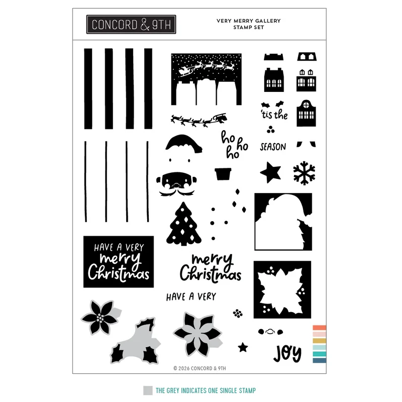 Very Merry Gallery Stamp Set
