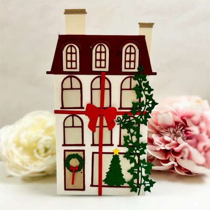 Wrapped Up City Holiday Etched Dies