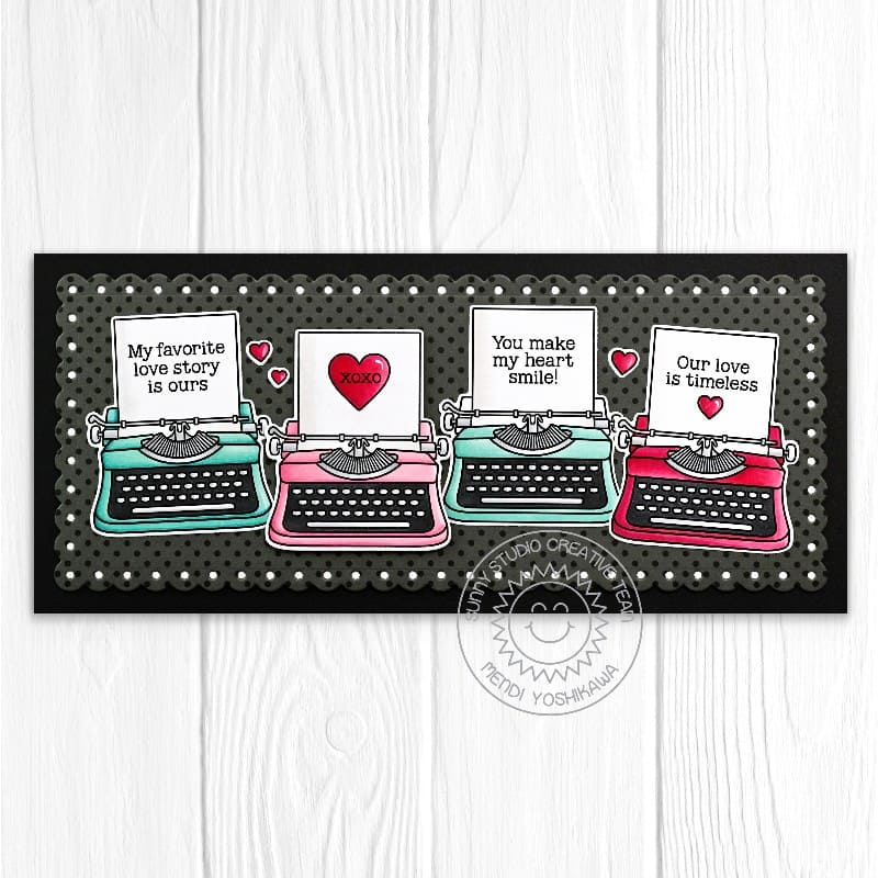 Vintage Valentine Stamp Set
