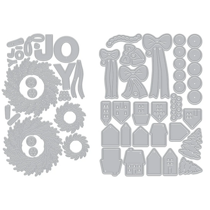 Winter Wreath Die Bundle