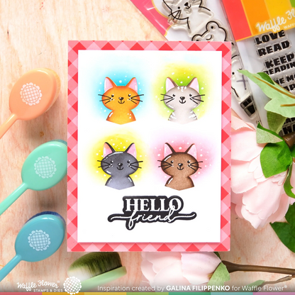 Sweet Lattice Sentiments Stamp & Die