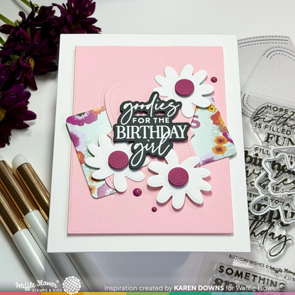 Birthday Wishes Stamp & Die 