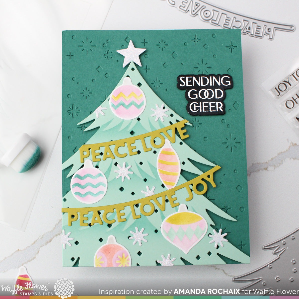 Elegant Christmas 2 Stamp & Die