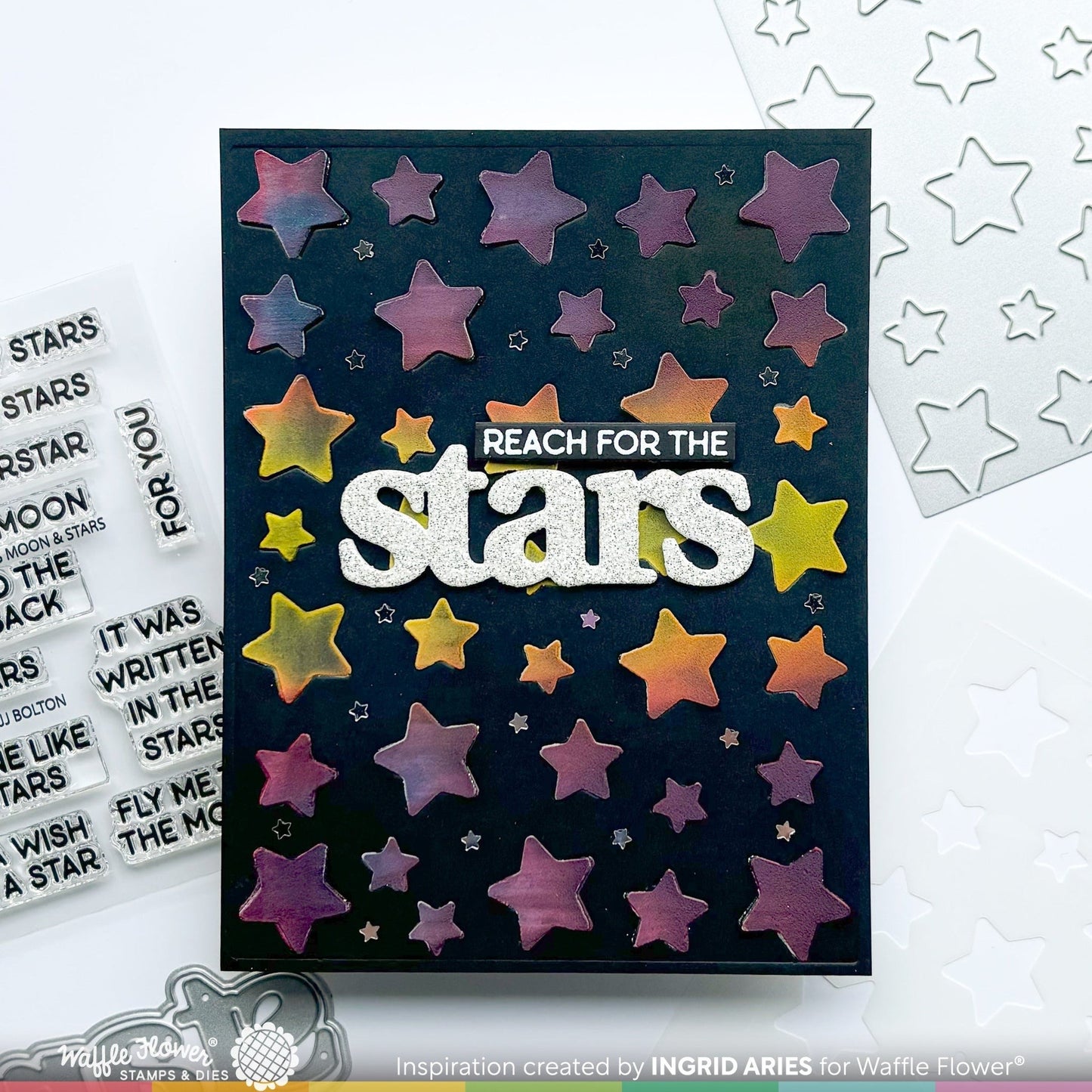 Small Sentiments Moon & Stars Stamp Set 