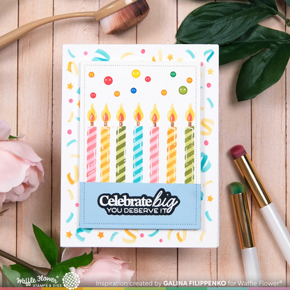 Sweet Birthday Sentiments Dies