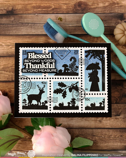 Grateful Heart Sentiments Stamp & Die