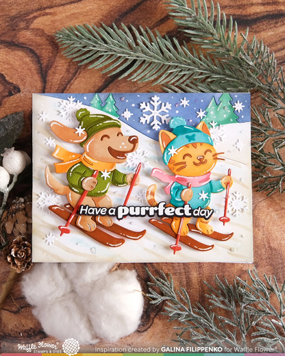 Cool Cat Die-n-stencil 