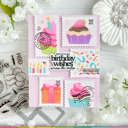Sweet Birthday Sentiments Dies